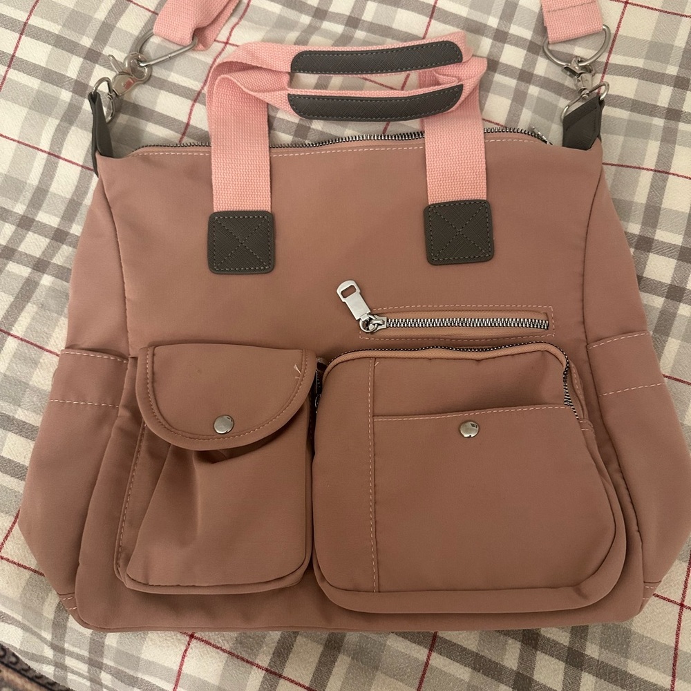 Forever Young Brown Patterned Interior Bag - image 2